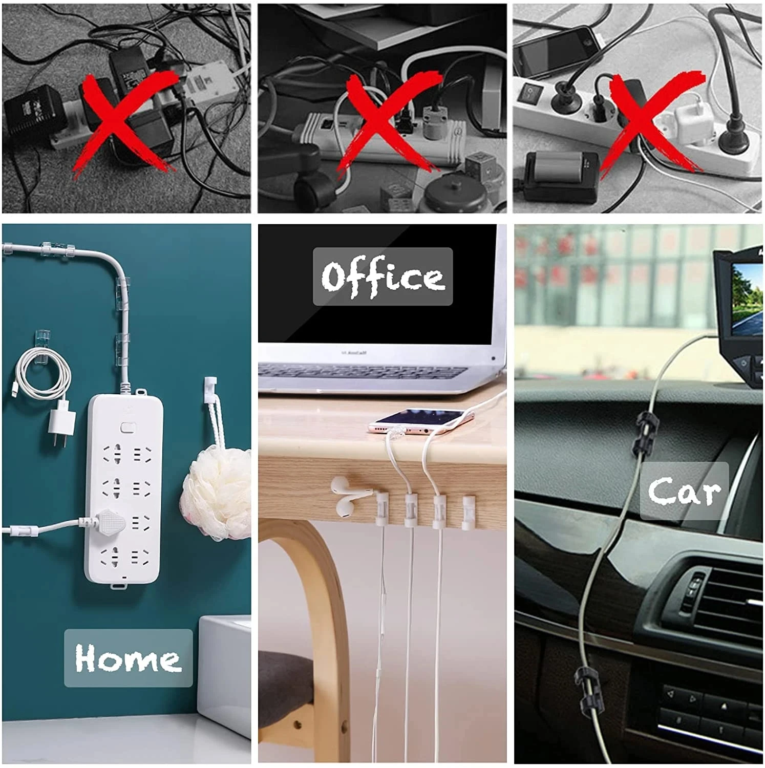 Cable Clips Organizer Drop Wir - огляд і ціна Cable Staple Clip