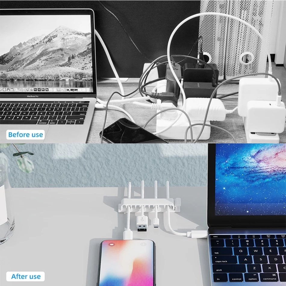 Cable Organizer Self Adhesive  - огляд і ціна Cable Staple Clip