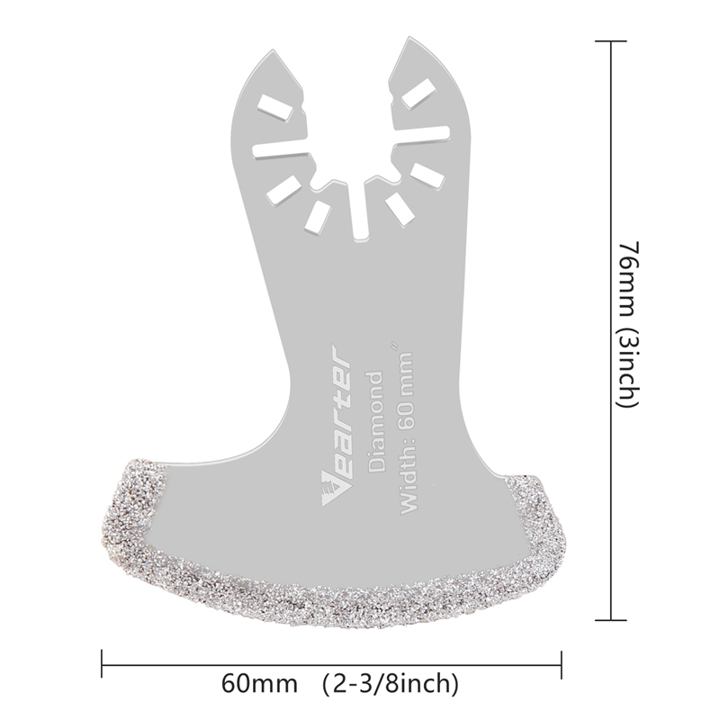 Vearter 2PC Electroplated Diam - огляд і ціна Grout Saw Removal