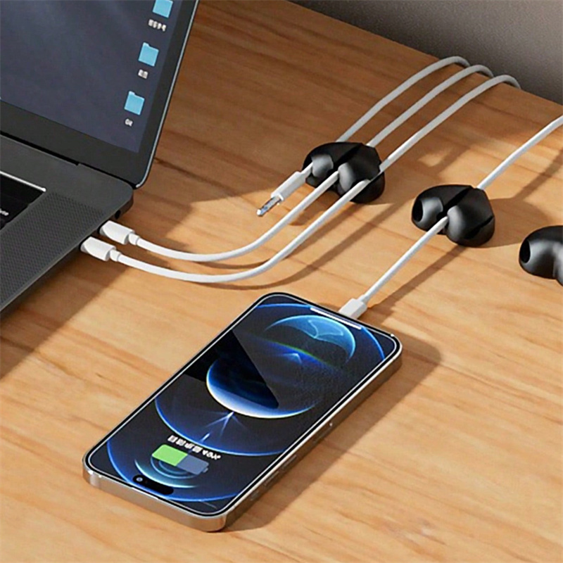 2pcs Heart-Shaped Mini Cable W - огляд і ціна Cable Staple Clip
