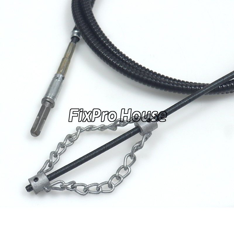 1-3m Electric Drill Pipe Dredg - огляд і ціна Plumbing Snake Drain
