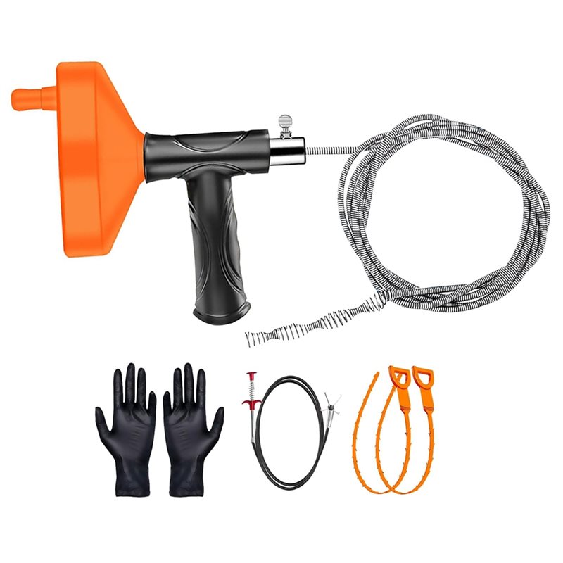 ABGH-Drains Snake Auger 33 Ft  - огляд і ціна Plumbing Snake Drain