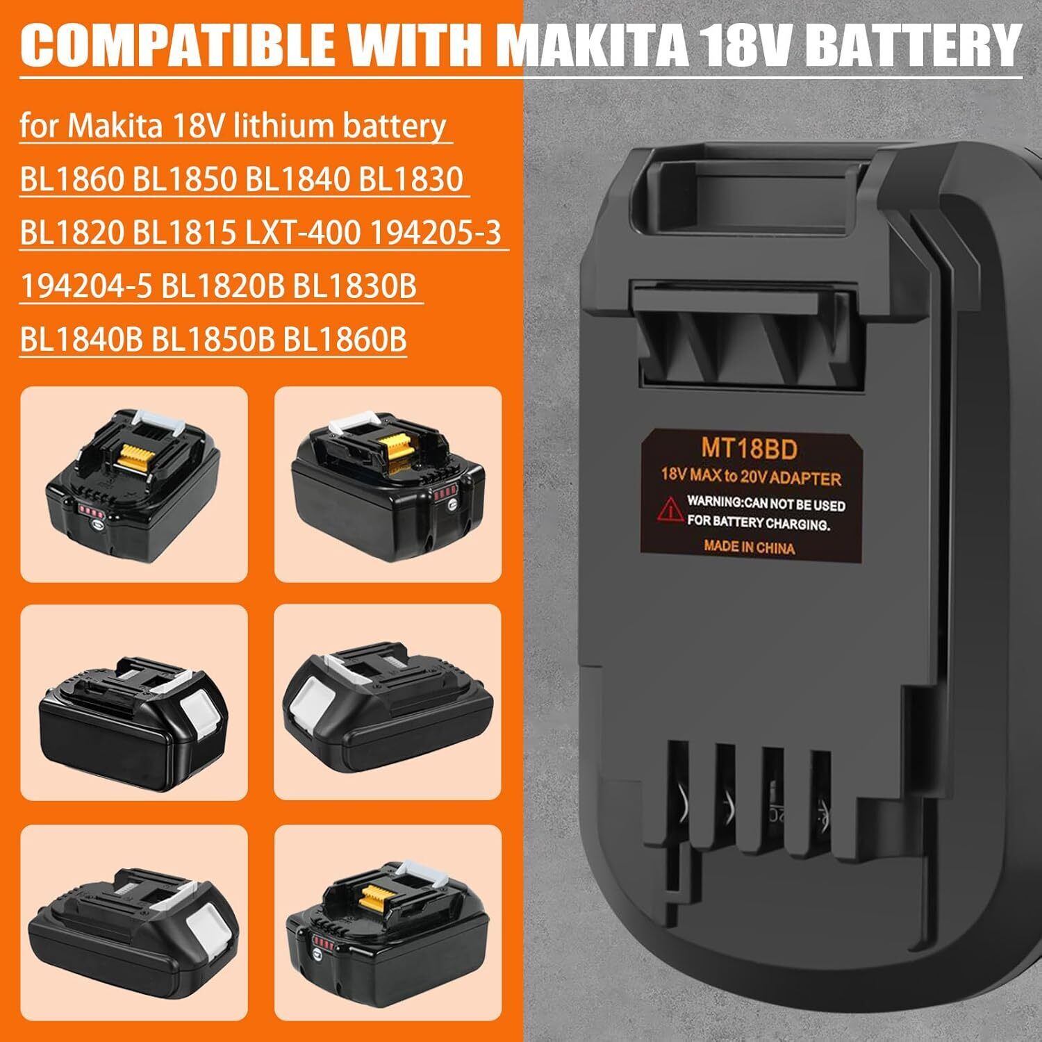 Converter for Makita to for Bl - огляд і ціна Black+Decker Tool Cordless